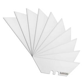 Oknife 977370474028 Ceramic Utility Knife Blades 10-pack - Compatible With Otacle U1u1 Pro And U1 T