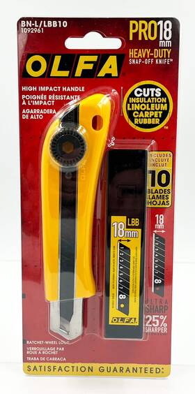 1092961 Olfa Bn-l/lbb10 18mm Heavy Duty Snap-off Utility Knife Blades New In Package 1092961 Olfa Bn-l/lbb10 18mm Heavy Duty Snap-off Utility Knife Blades New In Package