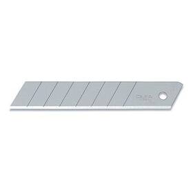 Olfa 75449 Lb-50b 18mm Snap-off Heavy-duty Silver Black 10/pk For L-1 Knife Office