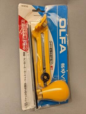 Olfa 901165102157 Circle Cutter Knife 90b Blade 18mm L-type Screw Locking New