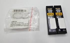 Abb-50 Olfa 400 Pieces 9mm Ultrasharp Blades Excel Black Snap-off Blade