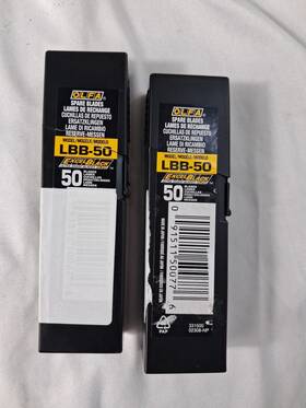 Lbb-50 Olfa 18mm Ultramaxft Heavy-duty Snap Off Replacement Blades 100-pk