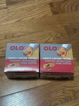 Ololo-5b Olfa Olo Safety Carton Cutter Box