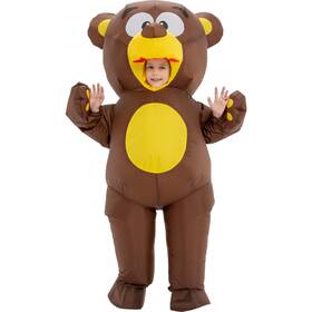 10-12yrs One Casa 80549 Inflatable Costumes For Kids Blow Up Bear Suit Full Brown 10-12yrs One Casa 80549 Inflatable Costumes For Kids Blow Up Bear Suit Full Brown