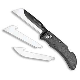 Outdoor Edge 743404202136 3.0 Inch Razor-work - Razorsafe Replaceable Blade Folding Utility Knife With Pock