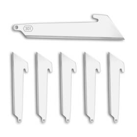 Outdoor Edge 743404202181 3.0 Inch Razorsafe Utility Blade Replacement 6-piece Pack 3x Cutting Hand