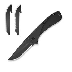 Oevx130b Outdoor Edge Razor Vx1 Replaceable Blade Assisted Edc Folding Pocket Knife