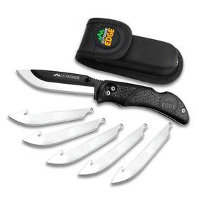 Rl-10 Outdoor Edge Razorpro Double Blade Folding Hunting Knife - Field Butcher
