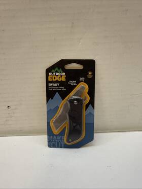 Skk-10c Outdoor Edge New Swinky Folding Knife Screwdriver Pry Bar Bottle Opener Tool