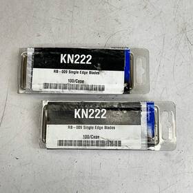 Pacific Handy Cutter 841436074391 2 Pack 100 Each Rb-009 Single Edge Blades Kn222