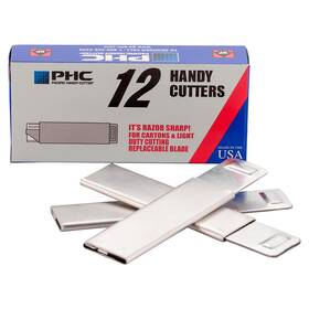 Phc100 Pacific Handy Cutter Inc. Hc100 Box Tap Open/tap Close 12 Per Assorted Packagi