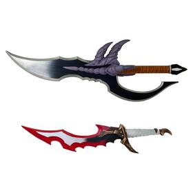 Pacific Solution Marketing Inc. Hf514 25.75 Inch Solo Leveling Knight Killer And Kasakas Venom Fang Cosplay Foam Dagger S