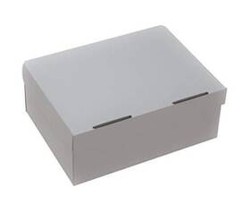 4677b Parkview Distribution White Gift Box 10 Pack - 12.5 Inch X 9 5 Heavy Duty One-piece Design With Lid