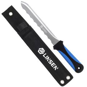 Paxlinsen 760701799961 Stainless Steel Garden Knife With 7.8 Inch Blade Double Side Utility Sod Cutter