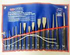 35118 Pc 14 Cold Cht Chisel Carquest Set Punch