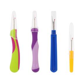 1093109 Penitue 4pcs Seam Ripper Set With Protective Caps Thread As Shown In The Picture