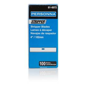 Personna 024500610729 .017 X 4 Inch Stripper Blade 100 Bl/ct 10 Ct/cs