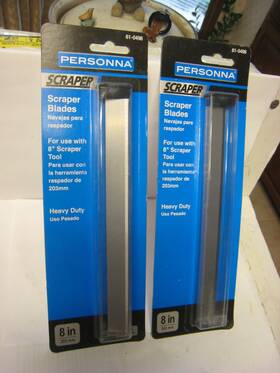 61-0496 Personna 2-pack 8 Inch Stripper Blades 10 Total
