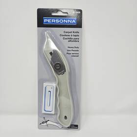 61-406-55 Personna Heavy Duty Carpet Knife With 5 Blades New