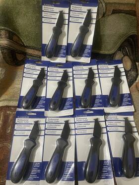 1888888a Plaskolite Lot Of 10 Professional Plastic Cutters/ Knives New 1888888a Plaskolite Lot Of 10 Professional Plastic Cutters/ Knives New