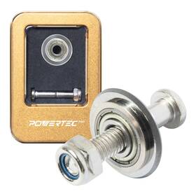 Powertec 72088 Tungsten Carbide Scoring Wheel 22mm For Tile Cutters - Porcelain Ceramic Glass