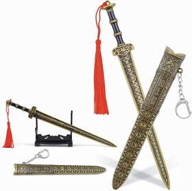 Pretwad 243104-us Medieval Style Letter Opener - Ancient Sword Design With Sheath And Display