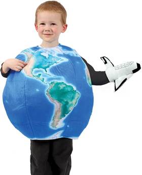 Pp3997 Princess Paradise Earth In Space Childs Costume Medium/large