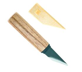 Wb-300 Product Of Gifu Japan Kiridashi Craft Pocket For Right-handed Wooden Handle Wb-300 Product Of Gifu Japan Kiridashi Craft Pocket For Right-handed Wooden Handle