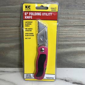 79202fds Professional Kc 6 Inch Folding Utility Knife Limited Lifetime Warranty