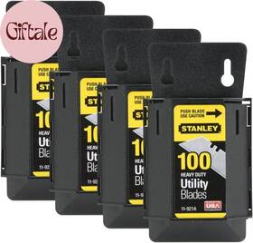 11-921a Proto 445029529515 4 Pack Of 1992 Heavy Duty Utility Blades With Dispenser 100 Per Pac 11-921a Proto 445029529515 4 Pack Of 1992 Heavy Duty Utility Blades With Dispenser 100 Per Pac