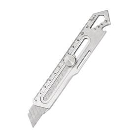 Jm00021 Pumwoy Multi-purpose Utility Knife 7-in-1 Stainless Steel Retractable