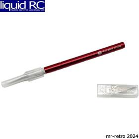Racers Edge 739792090042 70200 Aluminum Handle Hobby Knife With #11 Blades