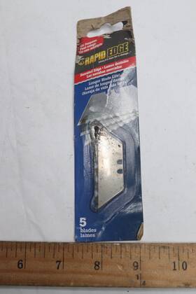 Rt00003 Rapid Edge 5-pk All-purpose Serrated Utility Knife Blades