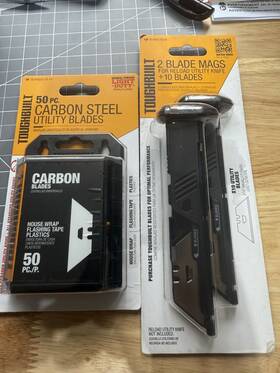 9958 Razor Toughbuilt Utility Knife Lot. Both The Blades And Reload Magazine