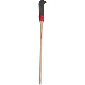 62223 Razor-back Ditch Bank Blade 53.5 Inch With Wood Handle Slicing Motion Double-edged