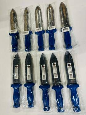 Redrooster 700112236730 Deluxe Stainless Steel Hori Zenbori Soil Knife With Sheath Case Of 10