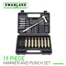 Ref97759 Swanlake Pin Punch Set Brass Steel Nylon Hammer Gunsmith Drift