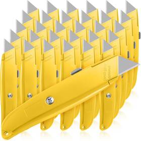 Eo-reginary-2301 Reginary 30 Pcs Box Cutter Bulk Retractable Blade Utility Knife Heavy Duty Aluminum Al