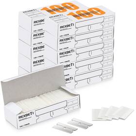 Rex113 Rexbeti 1000pcs Single Edge Razor Blades Industrial Box Cutter Replacement