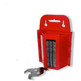 Rid 789611042820 100 Twin Hook Utility Roofing Carpet Cutting Blades Roofers Knives Carton