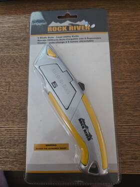 0209246 Rock River Fastenal Auto Load Utility Knife New