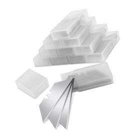 14qgqdp0001 Romeda Utility Knife Blades 100 Pcs Razor Sk5 High Carbon Steel Box