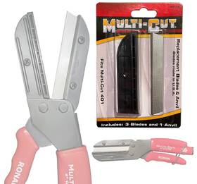 Ronan 695501403780 Multi-cut Replacement Blades And Anvil For 401
