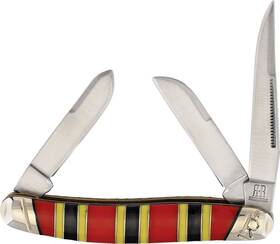 Rr2279 Rough Ryder Coral Snake Stockman Folding Pocket Knife By