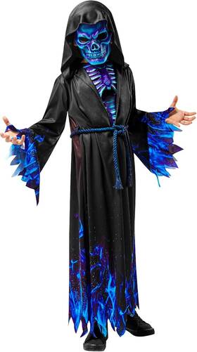 1000768 Rubies Bristol Novelty Child Blue Reaper Costume Robe And Maskcostume Medium 1000768 Rubies Bristol Novelty Child Blue Reaper Costume Robe And Maskcostume Medium
