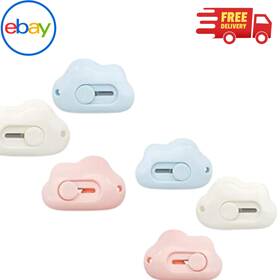 Ruitasa B0b6p3cfkx 6pcs Mini Cloud Box Cutter Portable Art Utility Retractable Knife Ceramic Pocke