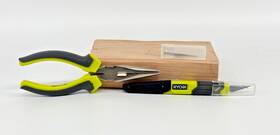Ryobi 445045686698 Hobby Knife Precision Double Honed Blade For Precise Cutting