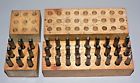 S7912 Sears Used Vtg Roebuck Machine Cut Steel Die Alphabet Numbers