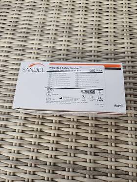 2210-n Sandel Weighted Safety Scalpel Ref 12pieces Expired Sterile Free Shipping