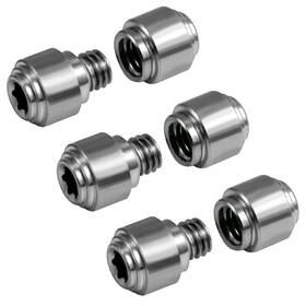 D23053 Savita 3 Sets Thumb Studs Titanium Screws Replacement Pocket